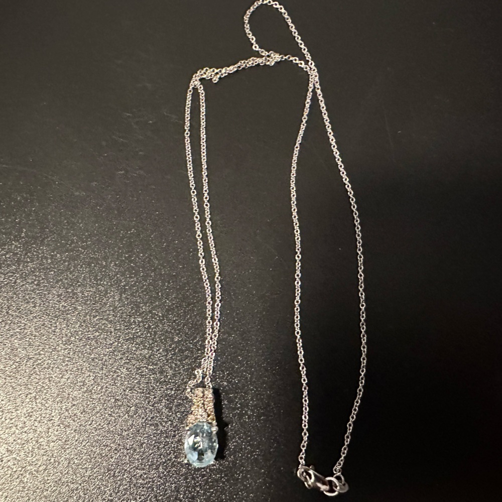 Levian Aquamarine Necklace
